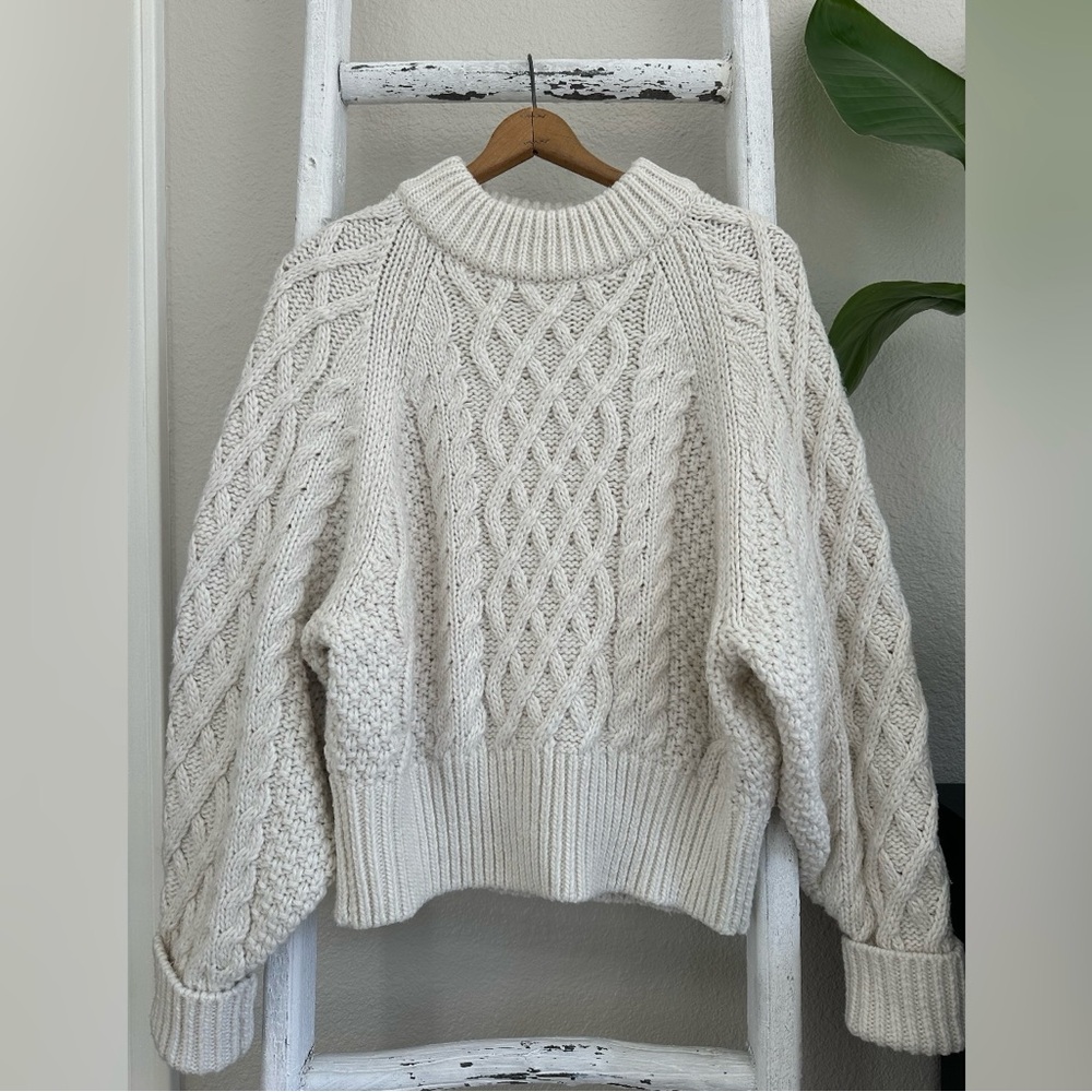 H&M Chunky Cable Knit Sweater